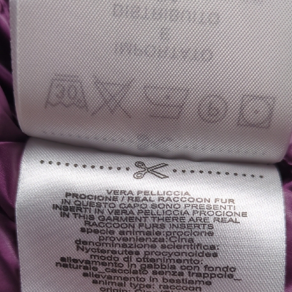 Freedomday Ecodown Gladys Amethyst Down Jacket Girls Size 6 - Picture 10 of 16